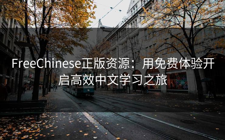 FreeChinese正版资源：用免费体验开启高效中文学习之旅