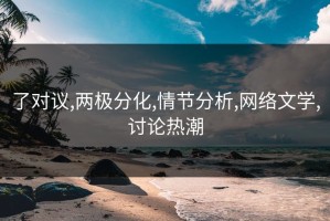 了对议,两极分化,情节分析,网络文学,讨论热潮