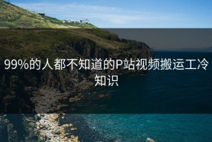 99%的人都不知道的P站视频搬运工冷知识