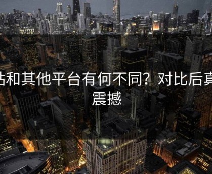 P站和其他平台有何不同？对比后真相震撼