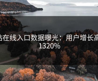 p站在线入口数据曝光：用户增长高达1320%