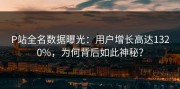 P站全名数据曝光：用户增长高达1320%，为何背后如此神秘？