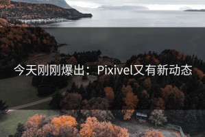 今天刚刚爆出：Pixivel又有新动态
