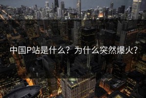 中国P站是什么？为什么突然爆火？