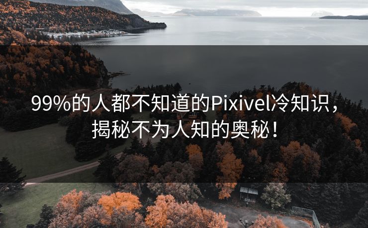 99%的人都不知道的Pixivel冷知识，揭秘不为人知的奥秘！