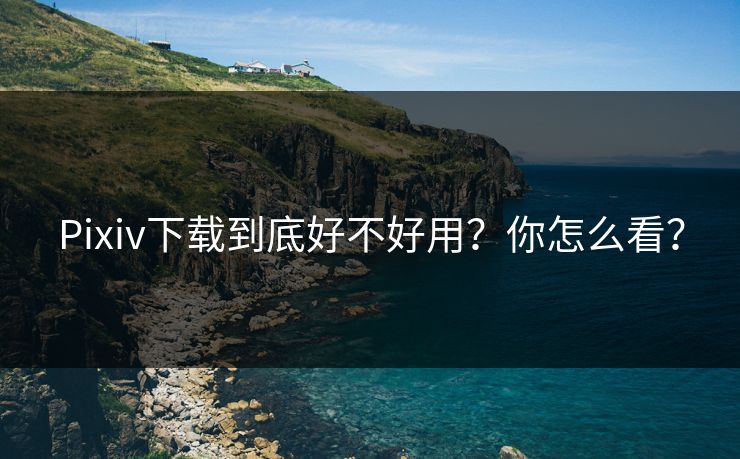 Pixiv下载到底好不好用？你怎么看？