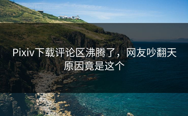 Pixiv下载评论区沸腾了，网友吵翻天原因竟是这个