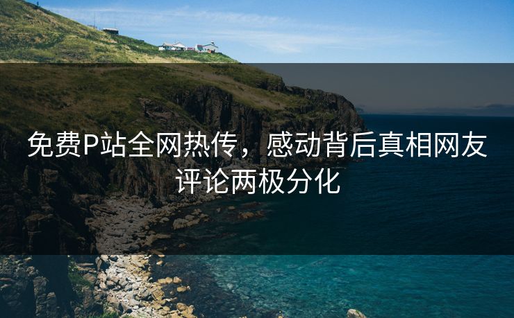 免费P站全网热传，感动背后真相网友评论两极分化
